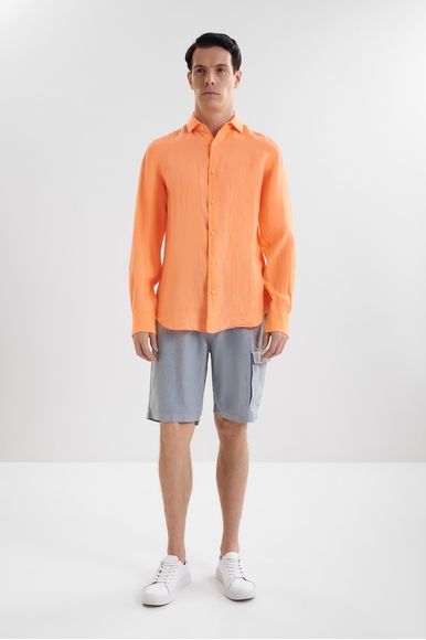 Мужские льняные шорты MC2 Saint Barth MARSEILLE купить в интернет-магазине Bestelle фото 3