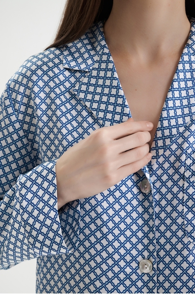 Женская шелковая пижама с брюками Luna di Seta VLST61128 купить в интернет-магазине Bestelle фото 5