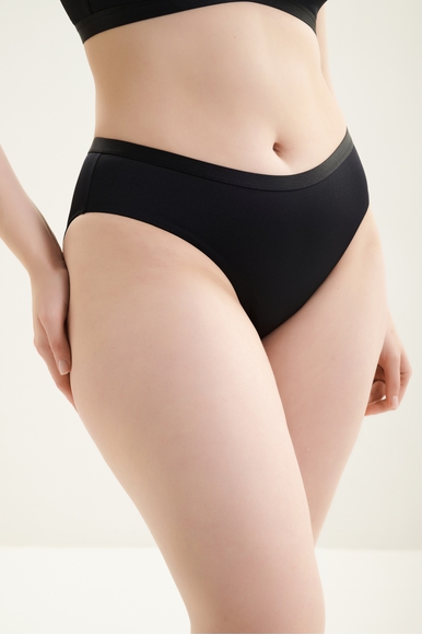  Женские черные трусы-слипы  Naturana 4684 купить в интернет-магазине Bestelle фото 1