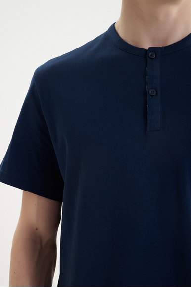 Мужская хлопковая пижама с шортами HOM 403055 купить в интернет-магазине Bestelle фото 5