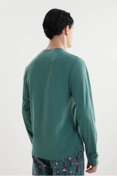 Мужская хлопковая пижама с брюками Jockey 500206 купить в интернет-магазине Bestelle фото 4