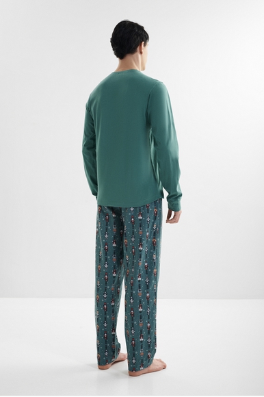 Мужская хлопковая пижама с брюками Jockey 500206 купить в интернет-магазине Bestelle фото 2