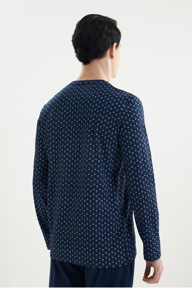 Мужская хлопковая пижама с брюками HOM 403056 купить в интернет-магазине Bestelle фото 4