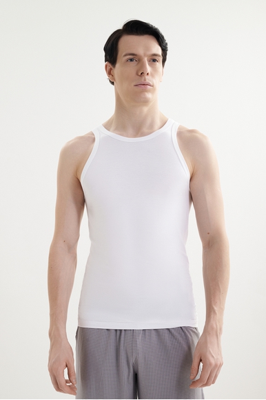 Мужская майка из тонкого трикотажа Zimmerli 7001340 купить в интернет-магазине Bestelle фото 9