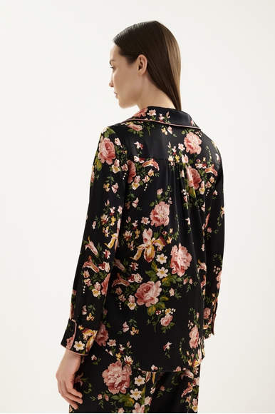 Женская шелковая пижама с брюками Marjolaine 4BER5501 купить в интернет-магазине Bestelle фото 4