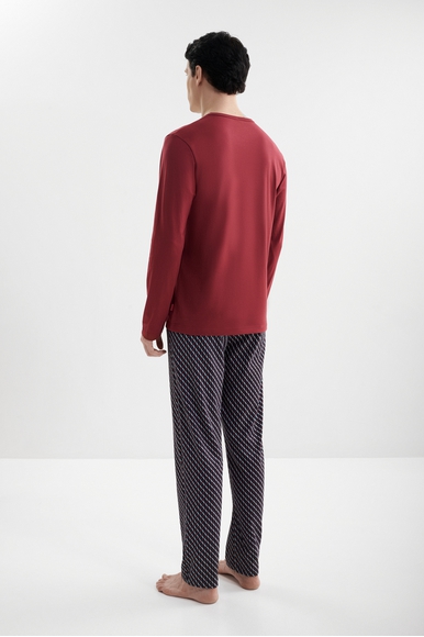 Мужская хлопковая пижама с брюками  Calida 47380 купить в интернет-магазине Bestelle фото 2
