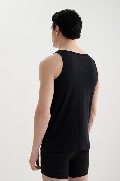 Мужская черная хлопковая майка Calida 12986 купить в интернет-магазине Bestelle фото 2