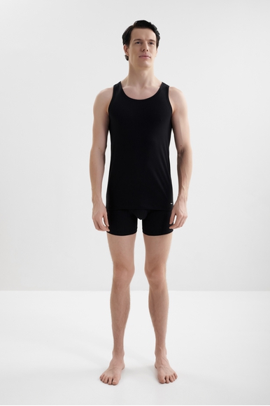  Майка из хлопка черная Calida 12090 купить в интернет-магазине Bestelle фото 3