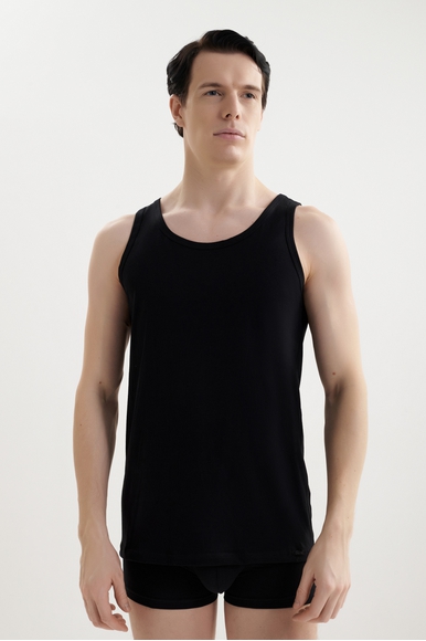  Набор мужских черных маек (2 шт.)  Calida 12141 купить в интернет-магазине Bestelle фото 2