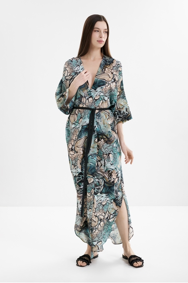 Женский шелковый халат Shan 52321-87 купить в интернет-магазине Bestelle фото 1