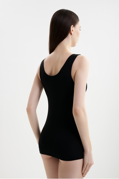  Женская черная майка с кружевом  Calida 12652 купить в интернет-магазине Bestelle фото 2