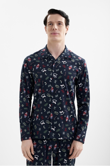 Мужская хлопковая пижама с брюками Calida 41784 купить в интернет-магазине Bestelle фото 3