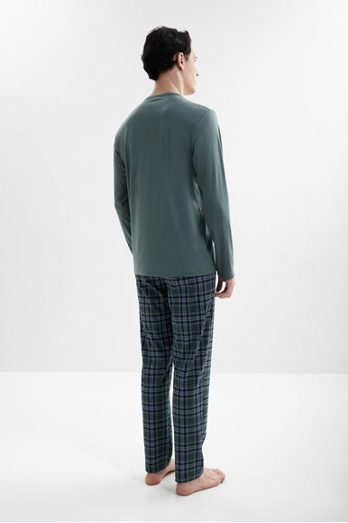Мужская хлопковая пижама с брюками Calida 46382 купить в интернет-магазине Bestelle фото 2