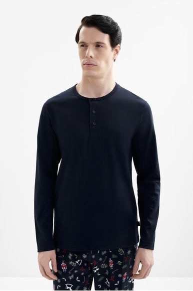 Мужская хлопковая пижама с брюками Calida 41884 купить в интернет-магазине Bestelle фото 3