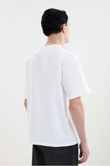 Мужская хлопковая футболка Diesel A196400PLAT купить в интернет-магазине Bestelle фото 2