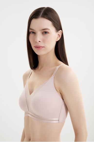  Бесшовный бежевый бюстгальтер с мягкими чашками  Naturana 5658_895 купить в интернет-магазине Bestelle фото 2