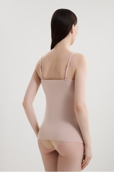  Женская бежевая майка с кружевом  Calida 10156 купить в интернет-магазине Bestelle фото 2