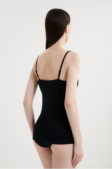  Женская черная майка с кружевом  Calida 10156 купить в интернет-магазине Bestelle фото 2