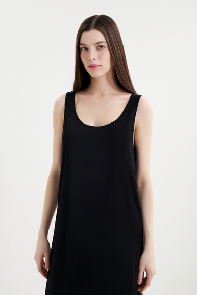 Женская черная сорочка миди Nina von C 22406111 купить в интернет-магазине Bestelle фото 3