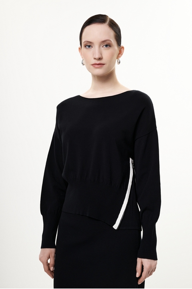 Женский чёрный джемпер Sarah Pacini 252.11.015 купить в интернет-магазине Bestelle фото 1