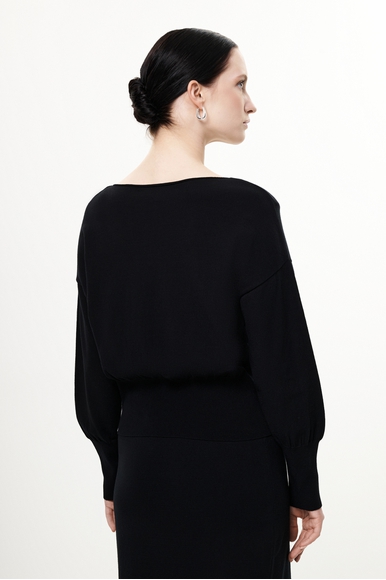 Женский чёрный джемпер Sarah Pacini 252.11.015 купить в интернет-магазине Bestelle фото 2