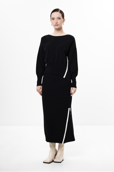 Женский чёрный джемпер Sarah Pacini 252.11.015 купить в интернет-магазине Bestelle фото 3