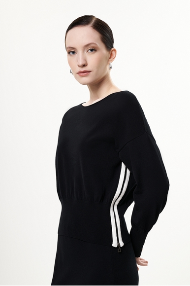 Женский чёрный джемпер Sarah Pacini 252.11.015 купить в интернет-магазине Bestelle фото 4