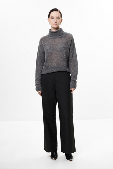 Женский серый шерстяной джемпер Sarah Pacini 252.11.071 купить в интернет-магазине Bestelle фото 3