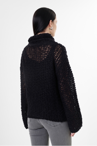 Женский чёрный джемпер Sarah Pacini 252.11.107 купить в интернет-магазине Bestelle фото 2