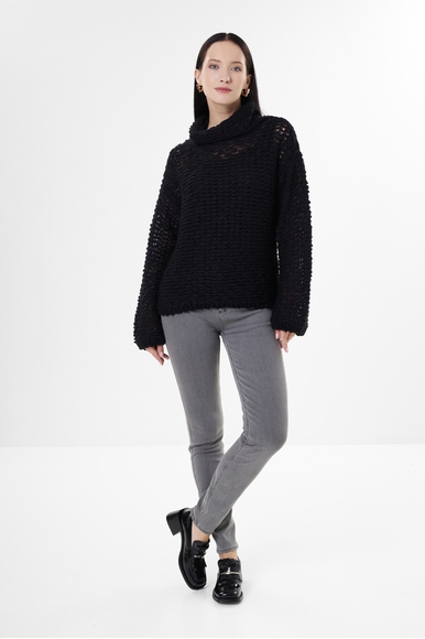 Женский чёрный джемпер Sarah Pacini 252.11.107 купить в интернет-магазине Bestelle фото 3