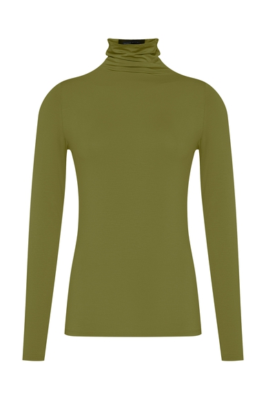 Женская зелёная водолазка Sarah Pacini 252.12.512 купить в интернет-магазине Bestelle фото 5