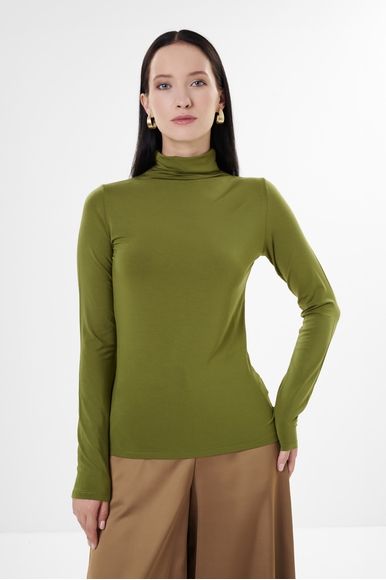 Женская зелёная водолазка Sarah Pacini 252.12.512 купить в интернет-магазине Bestelle фото 1