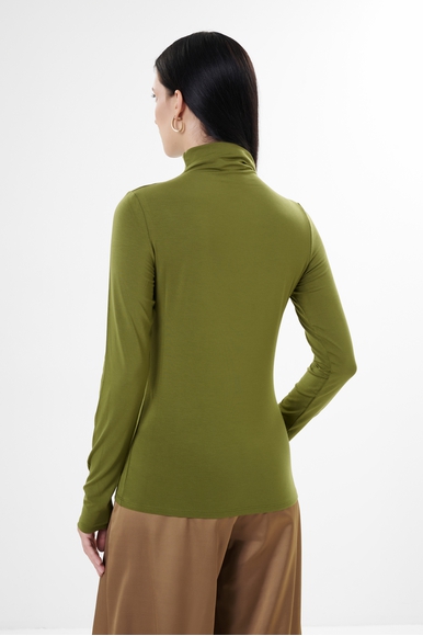 Женская зелёная водолазка Sarah Pacini 252.12.512 купить в интернет-магазине Bestelle фото 2