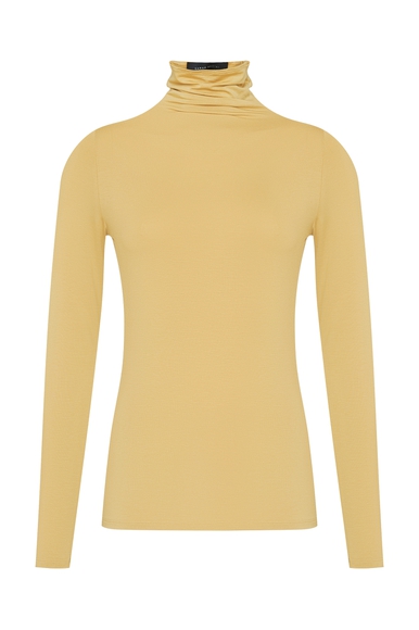 Женская жёлтая водолазка Sarah Pacini 252.12.512 купить в интернет-магазине Bestelle фото 5