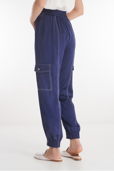 Женские брюки карго с регулируемыми манжетами Caterina Leman SE8690-199 купить в интернет-магазине Bestelle фото 3