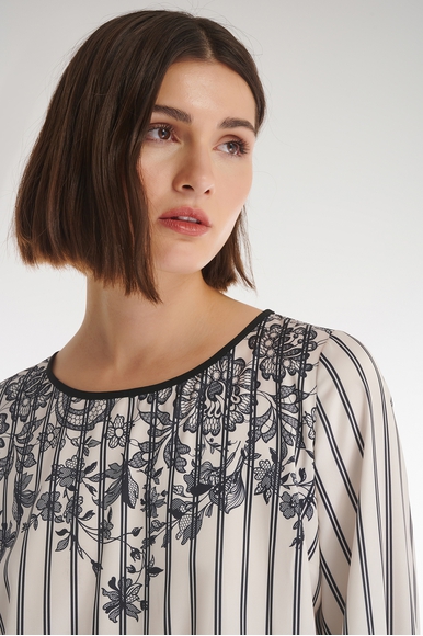 Блузка с длинным рукавом и принтом  Caterina Leman BL8462-69 купить в интернет-магазине Bestelle фото 5
