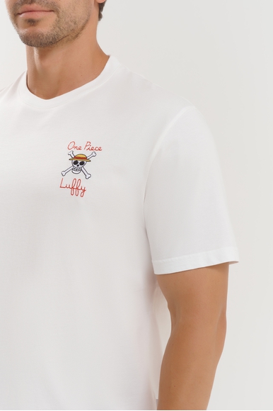 Мужская хлопковая футболка MC2 Saint Barth TSHIRTMAN купить в интернет-магазине Bestelle фото 4