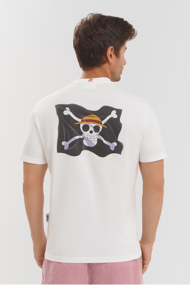 Мужская хлопковая футболка MC2 Saint Barth TSHIRTMAN купить в интернет-магазине Bestelle фото 2