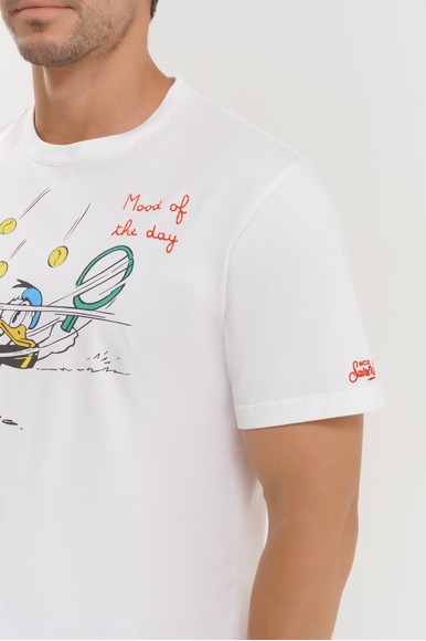 Мужская хлопковая футболка MC2 Saint Barth TSHIRTMAN купить в интернет-магазине Bestelle фото 4