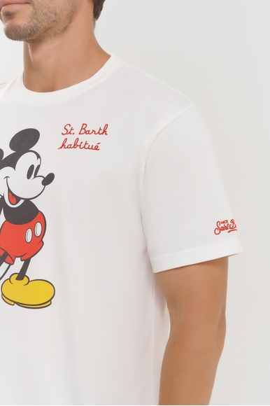 Мужская хлопковая футболка MC2 Saint Barth TSHIRTMAN купить в интернет-магазине Bestelle фото 4