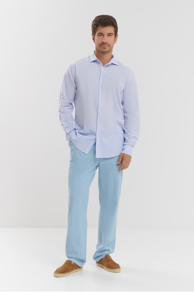 Мужская хлопковая рубашка MC2 Saint Barth PAMPLONA_CO купить в интернет-магазине Bestelle фото 3