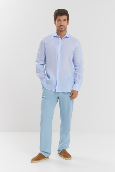 Мужская льняная рубашка MC2 Saint Barth PAMPLONA купить в интернет-магазине Bestelle фото 3