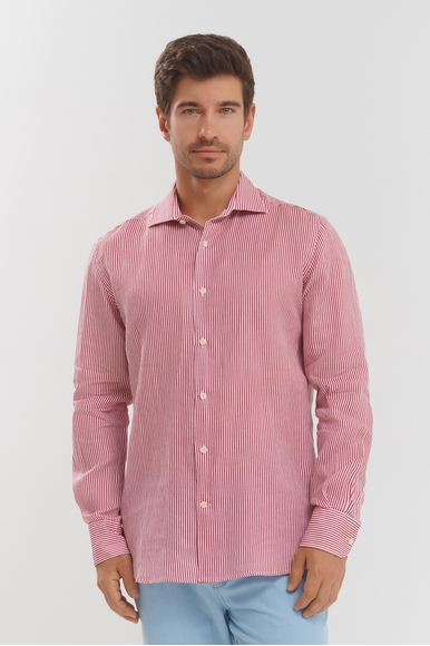 Мужская льняная рубашка MC2 Saint Barth PAMPLONA купить в интернет-магазине Bestelle фото 1