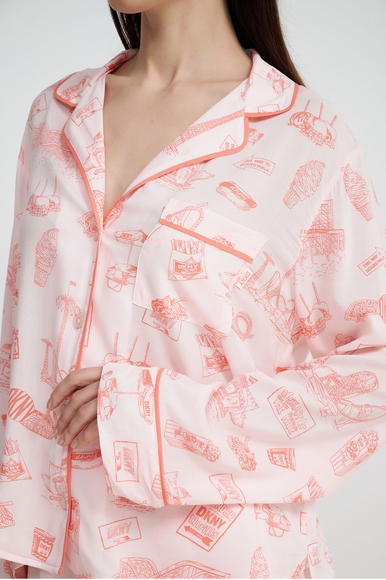 Женская розовая пижама с брюками DKNY YI90003 купить в интернет-магазине Bestelle фото 4