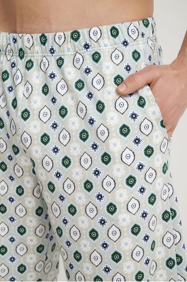 Мужская хлопковая пижама с шортами Hanro 075110 купить в интернет-магазине Bestelle фото 7