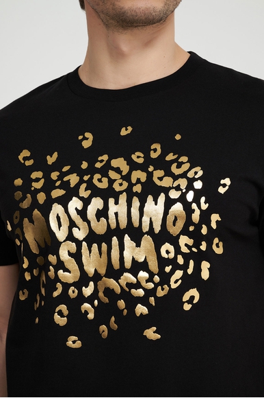  Мужская хлопковая футболка  Moschino 07029407 купить в интернет-магазине Bestelle фото 4