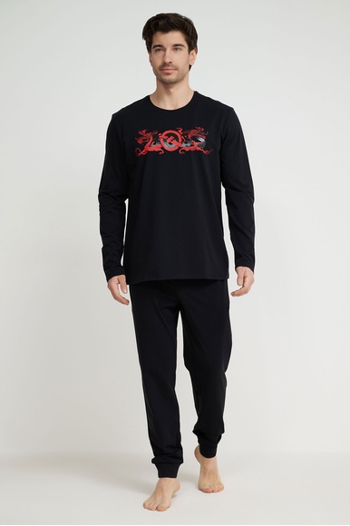 Мужская хлопковая пижама с брюками  Hugo Boss 50514892 купить в интернет-магазине Bestelle фото 1