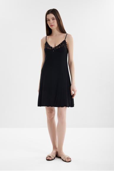  Короткая черная сорочка  Nina von C 16421204 купить в интернет-магазине Bestelle фото 1