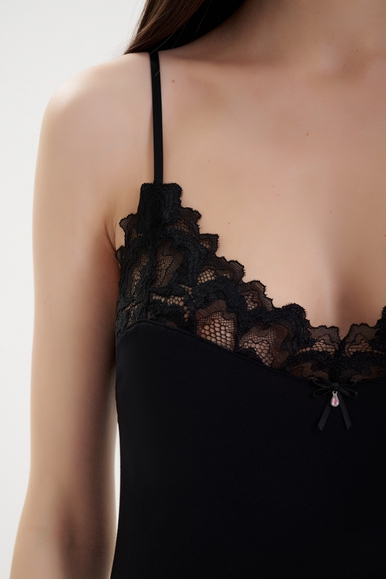  Короткая черная сорочка  Nina von C 16421204 купить в интернет-магазине Bestelle фото 4