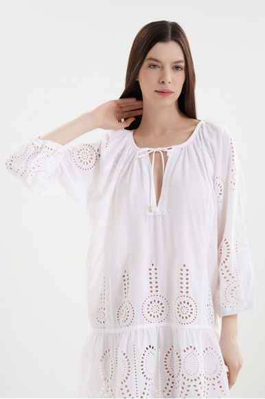 Женская хлопковая туника Melissa Odabash Ashley Core CR 24 купить в интернет-магазине Bestelle фото 3